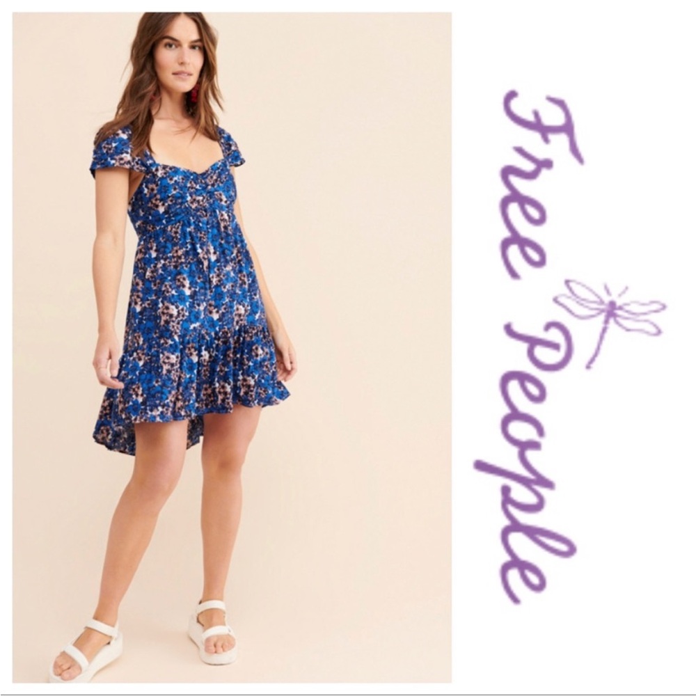 Free People Pattern Play Mini Dress